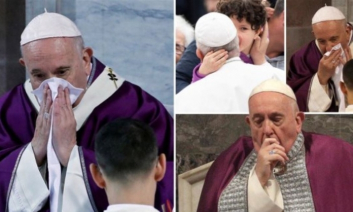 البابا فرنسيس يخضع لفحص كورونا