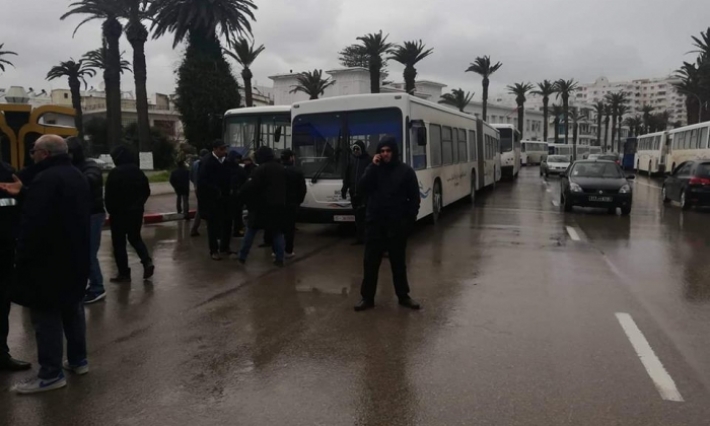 بنزرت: فك اضراب أعوان الشركة الجهوية لنقل المسافرين