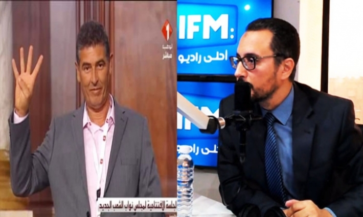 سامي الطريقي يُعلّق على رفع نائب حركة النهضة بشر الشابي لشعار رابعة تحت قبة البرلمان