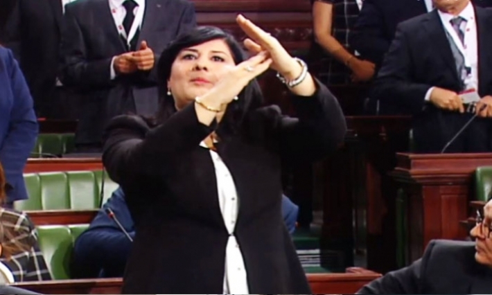 عبير موسي: بدعة أداء اليمين الدستوري الجماعي غير دستورية واجراءات الجلسة الافتتاحية غير قانونية