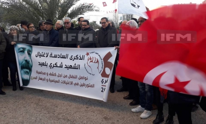 ست سنوات تمر على اغتيال الشهيد شكري بلعيد