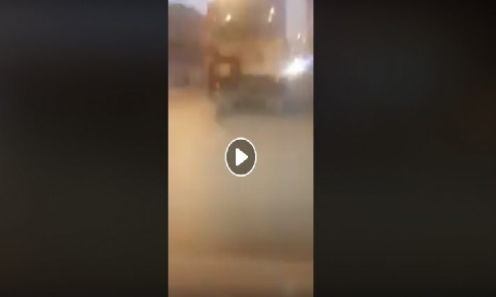 تطاوين: حافلة مدرسية تنفث شرر النيران في الطريق العام (فيديو) 
