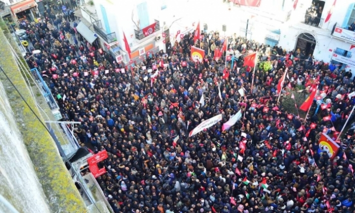 منظمات من المجتمع المدني وهياكل نقابية تعبّر عن مساندتها للإضراب العام في الوظيفة العمومية والقطاع العام