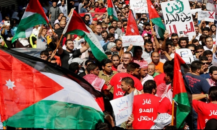  مجلس النواب الأردني يمنع غاز الإحتلال