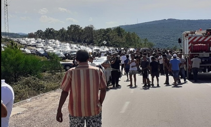 طبرقة: غلق الطريق احتجاجا على اختفاء كهل في الغابة 