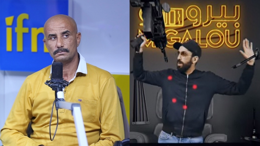   حمادي غوار : الكاميرا كاشي متاع ميقالو غريبة واللي يضحك على عبد مفجوع مريض