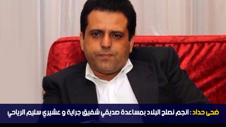 Dhouha Hadded : je peux rétablir le pays avec l'aide de mon ami Chafik Jaraya et mon bien aimé Slim Riahi