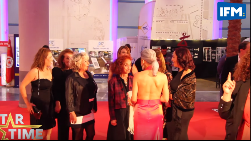 اطلالات النجوم على السجادة الحمراء  في ايام قرطاج السينمائية